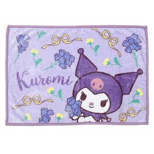 【ひざ掛け】クロミ マイヤーブランケット クロミとお花