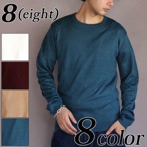Sweater/Knitwear Crew Neck Cashmere Touch Men's