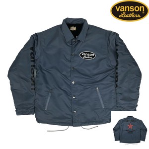 vanson CUSTOM BOA LINING COACH JACKET (ボア裏打ちコーチジャケット)