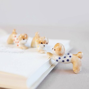 Hasami ware Chopsticks Rest Red Arita ware Dog