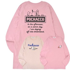 T-shirt Ladies fashion T-Shirt Long T-shirt Sanrio Characters Pochacco Printed Men's