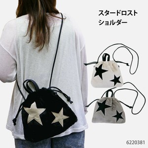 バッグ ショルダー ドロスト ボア レディース タウン ミニ スター 星 ファー ふわふわ 冬 巾着