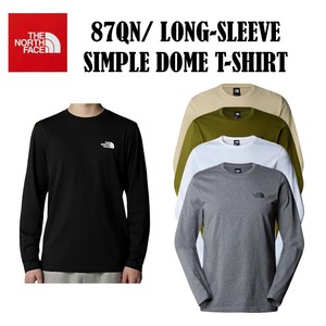 THE NORTH FACE(ザノースフェイス) ロングTシャツ 87QN/LONG-SLEEVE SIMPLE DOME T-SHIRT
