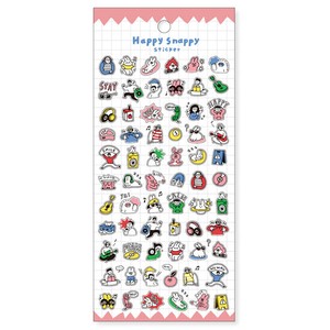 ハッピースナッピーステッカー 82136 ピンク