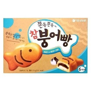 オリオン チャムプンオパン 174g (6個入) 韓国お菓子 タイ焼き