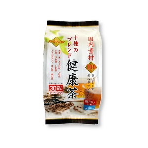 ノンカフェイン　国内素材十種のブレンド健康茶