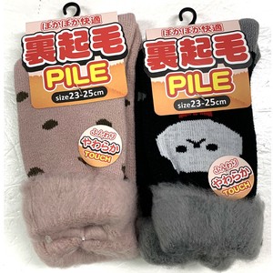短袜 袜子 压克力/亚可力 绒布 女性