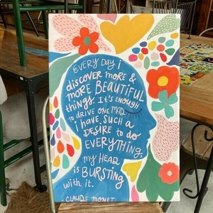 Poster Flower Bed Room