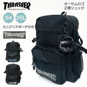 THRASHER スラッシャー オーサムロゴ 2層 リュック