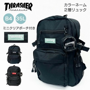 THRASHER スラッシャー カラーネーム 2層 リュック