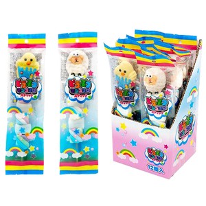 【お菓子】『箱どうぶつマシュマロ　1箱上代￥120×12本入』