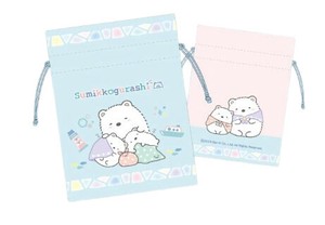 豆巾着　すみっコぐらし
