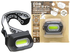 【面発光LEDで明るい！】COBヘッドライト