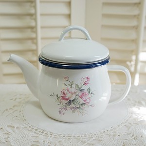 Enamel Teapot Knickknacks Made in Japan
