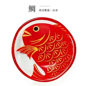 アデリア めでたmono 福寿 豆皿 鯛 6033