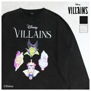 【Disney】ヴィランズ ツアーロンTee【2025春物】【ユニセックス】