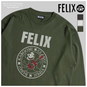 【FELIX THE CAT】ツアーイラストロンTee【2025春物】【ユニセックス】