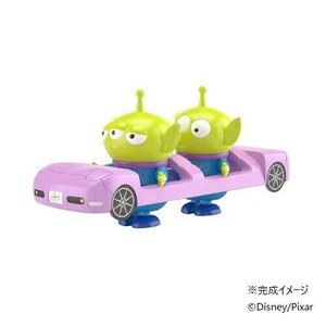 青島文化教材社 ディズニー トイ・ストーリー エイリアン セット オープンカー