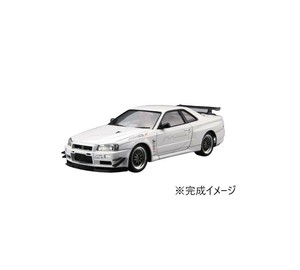 青島文化教材社 1/24 マインズ BNR34 スカイラインGT-R '02(ニッサン)