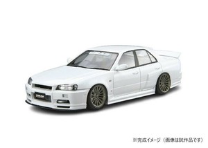 青島文化教材社 1/24 URAS ER34 スカイライン TYPE-R '01 ( ニッサン)