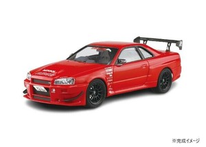 青島文化教材社 1/24 MCR BNR34 スカイライン GT-R '02(ニッサン)