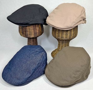 無地 コットン ハンチング シンプル 帽子 メンズ レディース