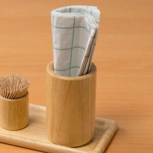 【天然木（ラバーウッド）】7.5cm x 12cm CS-107 テーブルスタンド L
