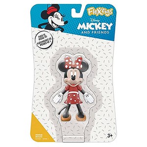 【アメリカン キャラクター】FlexFigs MICKEY AND FRIENDS ベンダブル フィギュア ミニーマウス