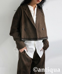 夹克 短款夹克 女士 新商品 antiqua 秋冬