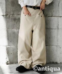 [antiqua] Cropped Pant Ladies fashion