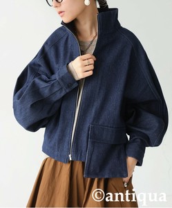 [antiqua] Jacket Denim Jacket Ladies fashion