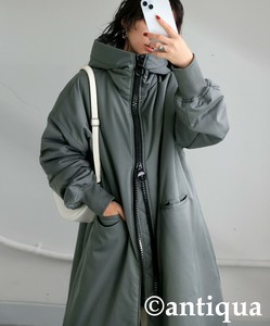 [アンティカ]ロングコート コート レディース アウター ロング  YP-00146【AW】