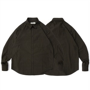 P19794 2024秋冬新作  加厚 トッブス ワイシャツ 長袖  カジュアル メンズ ファッション