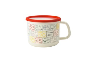Miffy Fuji-horo Storage Jar/Bag Animals 14cm