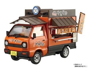 青島文化教材社 1/24移動販売 富士宮やきそば