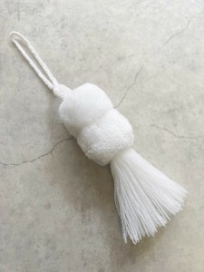 メキシコ製・ポンポンチャーム【同色3点セット売り】