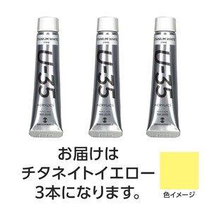 ターナー　U35　チタネイトイエロー20ml　3個