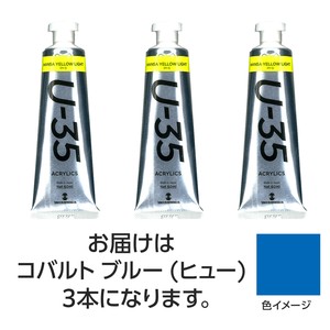ターナー　U35　コバルトブルー（ヒュー）60ml　3個