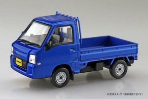 青島文化教材社 スバル サンバー トラック(WRブルーリミテッド)