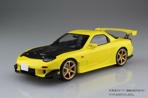 青島文化教材社 イニシャル頭文字D 高橋啓介 FD3S RX-7 プロジェクトD仕様