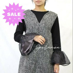 【WEB限定特別価格】ツイードジャンパースカート