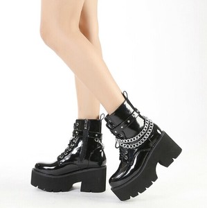 Ankle Boots Ladies fashion PU