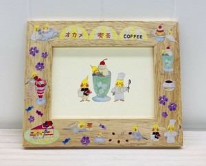 フォトフレーム☆オカメ喫茶【鳥】