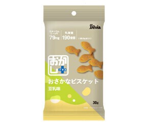 おかし＋ おさかなビスケット 豆乳 30g