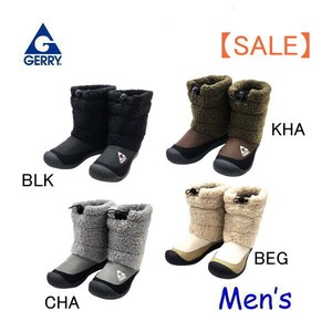 【冬物セール品】GERRY 撥水加工 もこもこアウトドアブーツ GR-6530