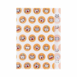 【ポケットファイル】ノンタン ダイカットクリアファイル5P B