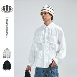 P19826 長袖  男女通用 メンズ ファッション  2024秋冬新作  無地トッブス ワイシャツ