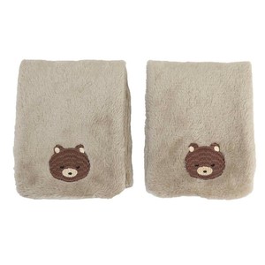 【防寒具】シリカゲルハンド＆レッグウォーマー くま