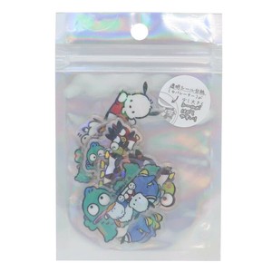 【取寄品】はぴだんぶい オーロラホログラムクリアフレークシール
