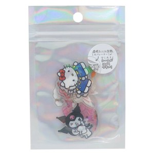【取寄品】【フレークシール】サンリオキャラクターズ オーロラホログラムクリアフレークシール
